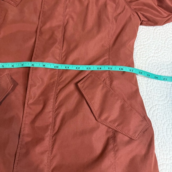 Babaton Oskar Parka Warm Rust Jacket Goosedown waterproof size Small - Picture 15 of 16